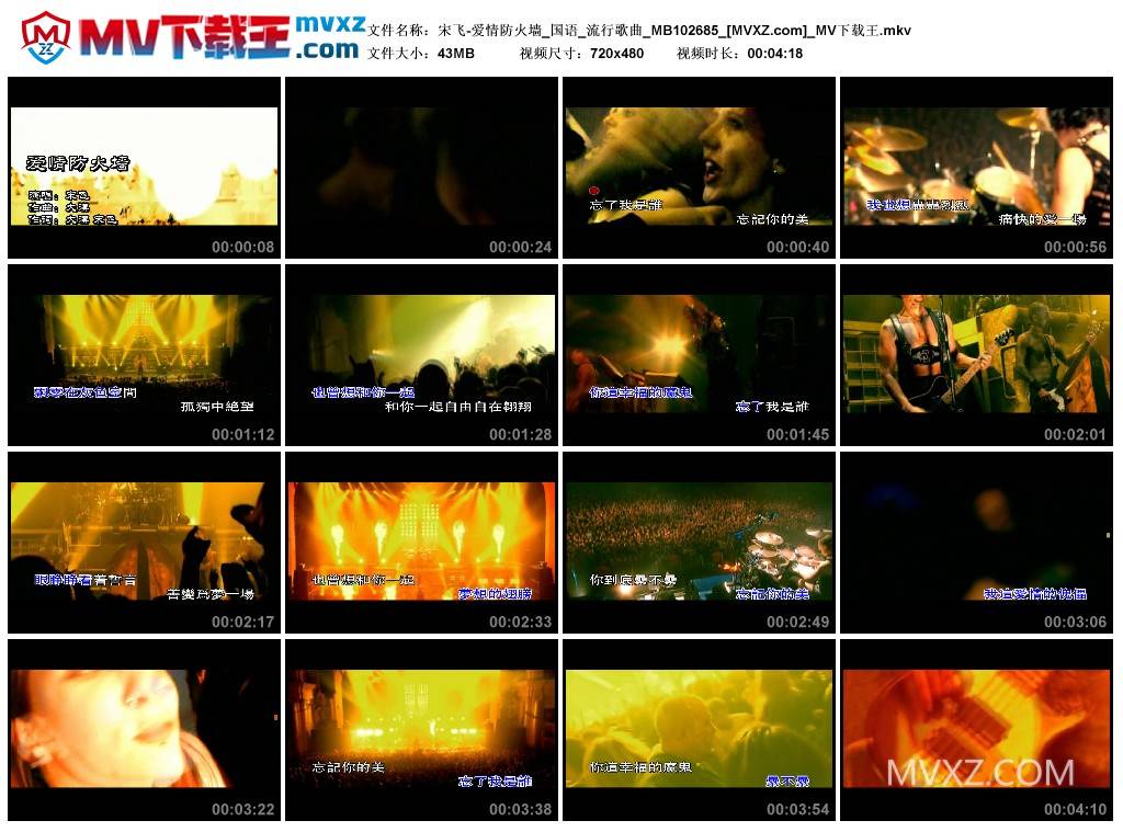 宋飞-爱情防火墙_国语_流行歌曲_MB102685